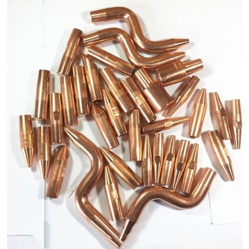 Spot welder tip welding head alumina copper electrode cap 16 * 60 chromium zirconium copper electrode cap electrode cap