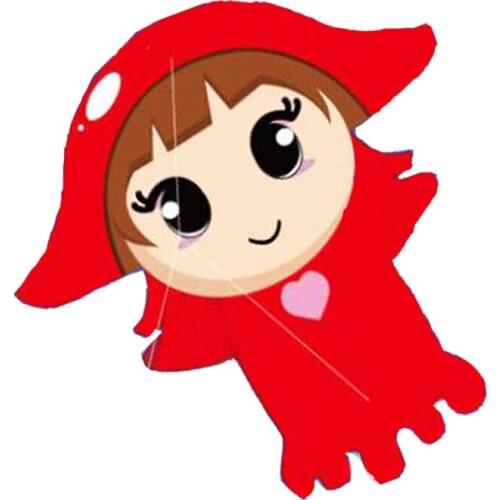 New High Quality Single Line Girls Kite Sports Beach With Handle and String Easy to Fly