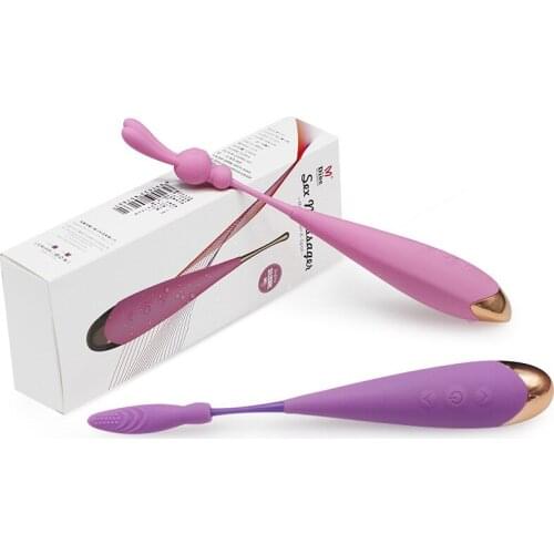 Wholesale 7 Mode speed Vibrator USB Powerful Vibrating Silicone G-spot Clitoris Vagina anal Stimulator Massage Sex Toys for Wome