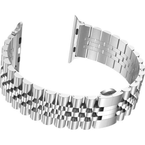 Stainless Steel Strap for Apple Watch Band 44mm 40mm 42mm 38mm Metal Bracelet Replaceable Wristband Series Iwatch 4 3 5 SE 6