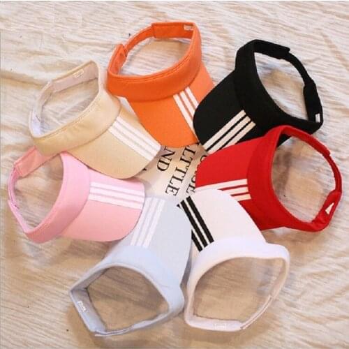 Spring Summer Outdoor Sport Visors Hat Caps Top Air Breathable Visor Running Hat For Women Men Cap Riding Sports Lovers Sun Hat