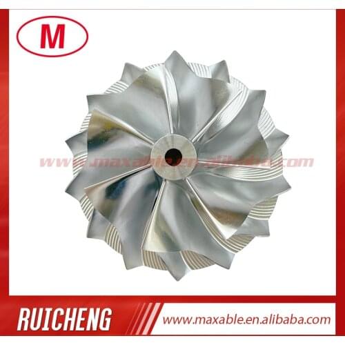 T04Z 70.30/94.00 mm 7+7 blades high performance turbocharger billet/milling/aluminum 2618 compressor wheel