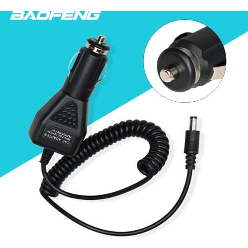 Original Baofeng 12V DC Car Charger Cable Line For Baofeng UV-5R UV-82 UV82 UV5R UV-9R plus UV-H9 BFH7 Walkie Talkie Accessories