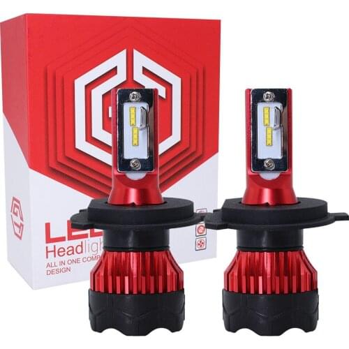 1Set H3 LED H8 Auto Car Headlight 9005 9006 H4 H13 H7 880 H27 9004 9007 H11 881 LED H1 K5 6000LM 6000K Automobile Bulb