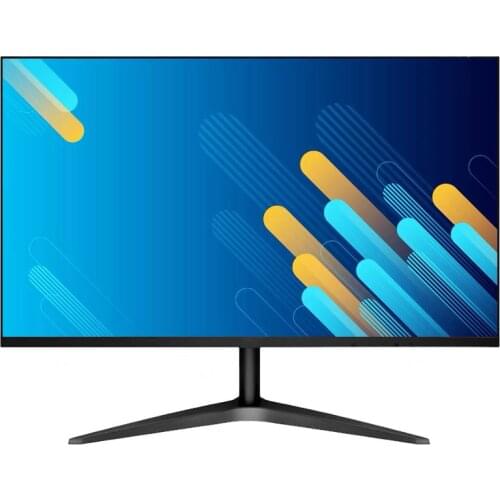 2K 22" Hd 2800r 75hz Black Gaming Monitor White 160 Visual Degree PC screen computer gaming lcd monitor gamer