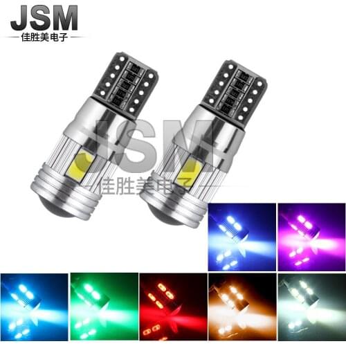 Automobile Led Decoding T10-5630-6smd High Brightness Decoding Width Lamp License Plate Light Reading Light Quality