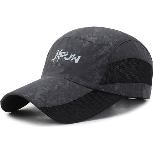Breathable Quick Dry Sports Cap Summer UV Protection Mesh Baseball Cap Running Hat Fishing Hat Sun Visor Hats