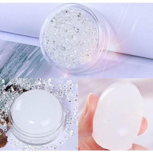 Lightweight Exquisite Nail Art Stamper Professional Tools Mini Nail Seal Anti-Scratch for Female