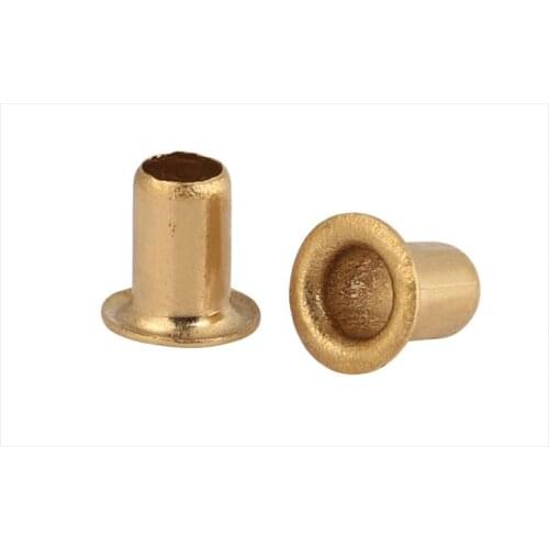 Copper Eye Buckling Rivet Hollow Copper Hollow Rivet Through-hole Rivet GB867-86 M0.9-M2.5 200PCS