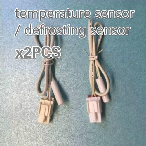 2pcs Original Midea refrigerator universal temperature sensor / defrosting sensor refrigerator parts
