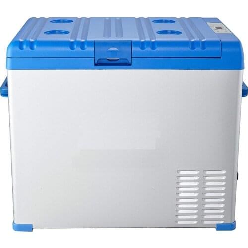 Portable CAR Refrigerator 53 Quart(50 Liter) Vehicle, Turck, RV, Boat, Mini Fridge compressor Freezer 12/24V DC 110-240 AC