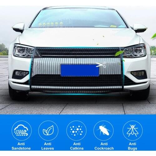 Universal Easy Install Water Tank Prevent Clogging Anti Insect Car Condenser Protection Net Soft Foldable Air Radiator