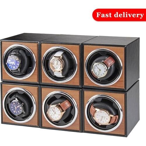 Top Quality Mechanical Watches Winder Box Automatic 2 4 6 Watch Winder Case Remote Control