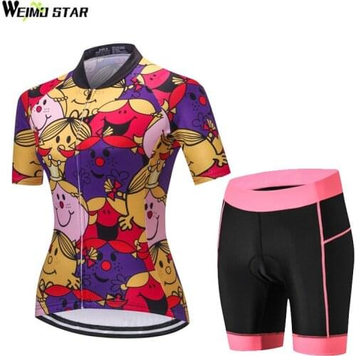 WEIMOSTAR Womens Cycling Clothing Short Sleeve Mountain Bike Jersey Mtb Bicycle Clothes Cycling Set Bicicleta Ropa Ciclismo