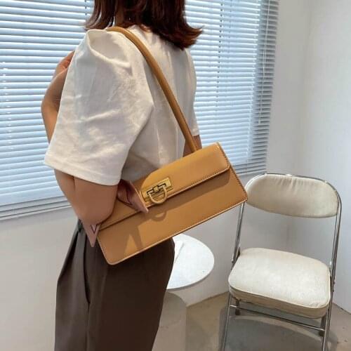 YOUSE Brand 2021 New Summer Simple Small Bag Female Fashion One-shoulder Armpit Bag Trend Texture Handbag Luxury Designer Bags