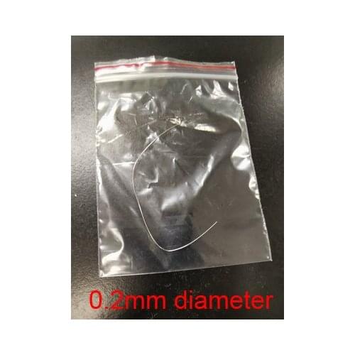 0.2mm Platinum wire flame test flame reaction electrolysis Pt electrode electrophoresis chamber platinum filament