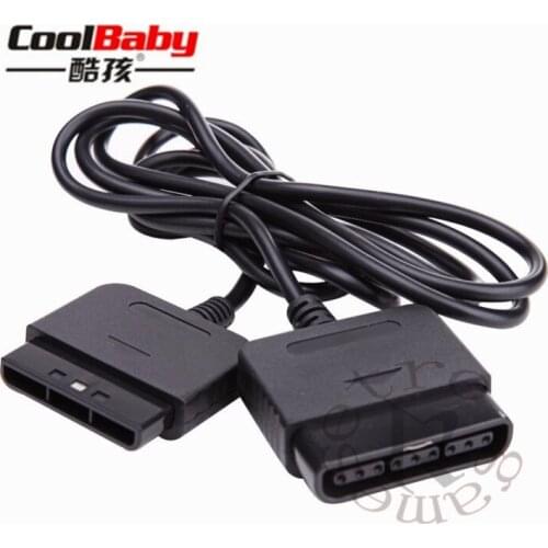 10pcs/lot 1.8M Controller Dance Pad Wheel Gun Extension Cable Cord for Sony PS1/PS2/Slim line Playstation models