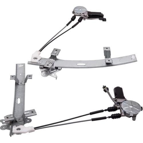 1x Pair Front Power Window Regulators & Motor Assembly for Stealth 3000GT 1991-1996