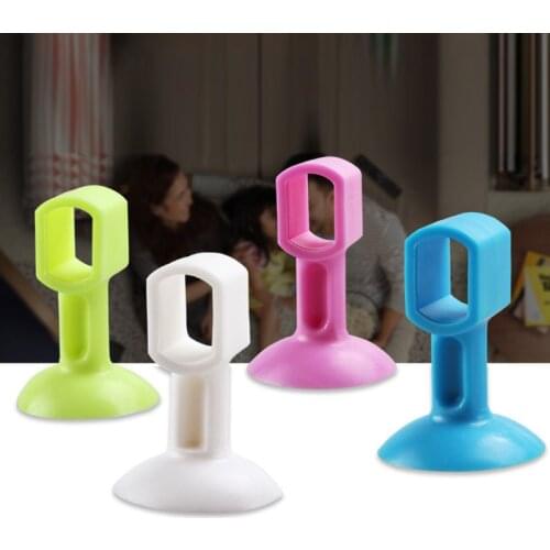 5PCS Doorknob Wall Mute Crash Pad Cushion Cabinet Silencer Attached Silicone Anti-collision House Door Stopper Door Handle Lock