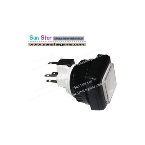 50 pcs 27 x 27 button with switch and LED Light/slot machine button/casino game push button for Casino machine/Slot Game Machine