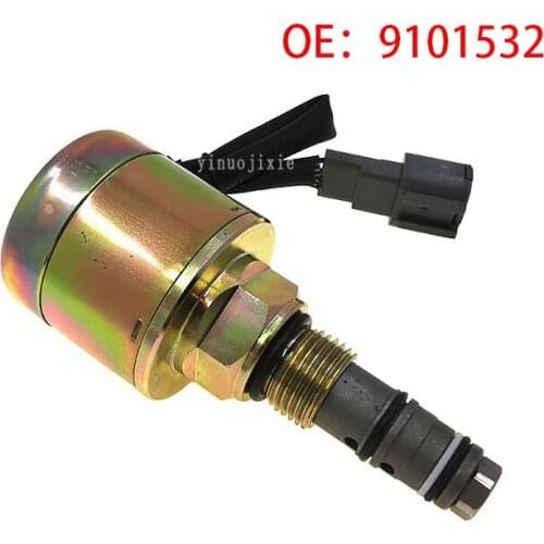 9102068 excavator accessories for Hitachi EX200-2 /EX120/220-1/2/3 differential pressure sensor DP solenoid valve 9101532