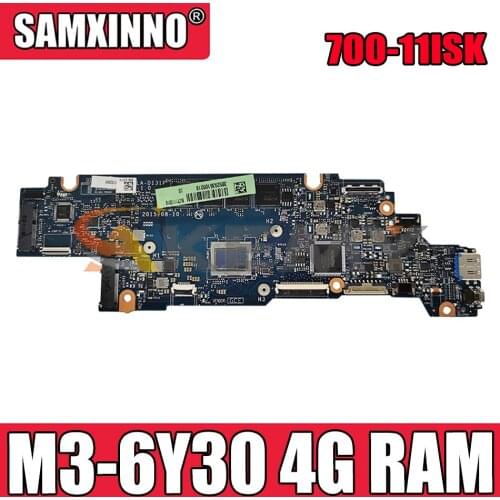Akemy BIZY1 LA-D131P For Lenovo YOGA 700-11ISK YOGA 700-11 Laptop Motherboard CPU M3 6Y30 4G RAM 100% Test Work