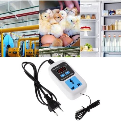 Digital Thermostat -50~110C Temperature Controller Switch AC110-220V with Sensor