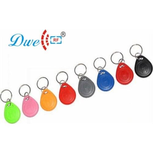 DWE CC RF TK4100 cheap 100pcs per lot 125Khz EM ID key tag for door access and car parking