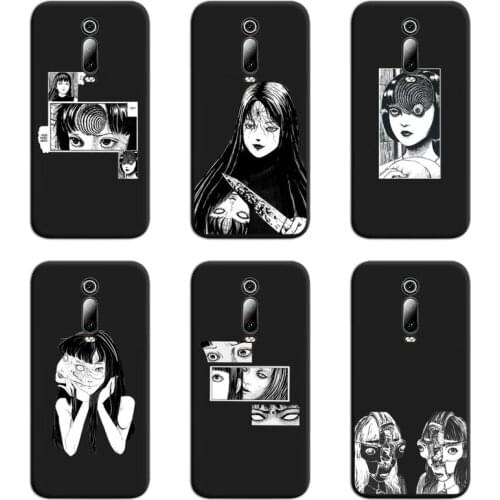 Junji Ito Tees Horror Phone Case For Redmi 9A 9 8A 7 6 6A Note 10 9 8 8T Pro Max K20 K30 Pro
