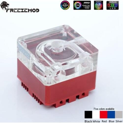 FREEZEMOD Computer Water Cooling MOD DDC Pump Colorful Armor Kit Increase Diversion Multicolor, PJ-JKDC