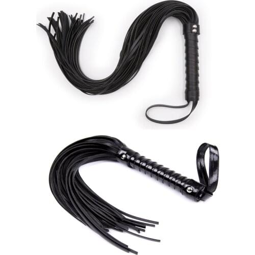 Slave Whip Adult Games BDSM Torture Bondage Sex Toys Flirt Hot Erotic Soft Leather Couple Fetish Stimulates Queen Whips Sex Toy