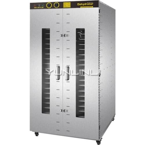 Commercial Food Drying Machine Stainless Steel Food Dehydrator Fruit/Vegetable/Pet Food/Seafood Drying Device ST-00