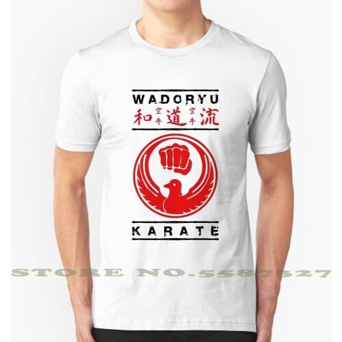 Wadoryu Karate Cool Design Trendy T-Shirt Tee Wadoryu Karate Wado Martial Arts Martial Shotokan Karatedo Training Train Kick