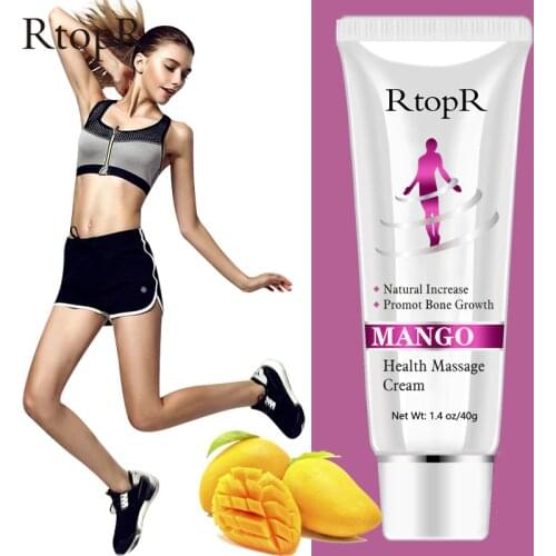 RtopR Mango Pure Natural Health Massage Increases Body Growth Higher Health Massage Cream Foot Care Products Promote Bone Growth