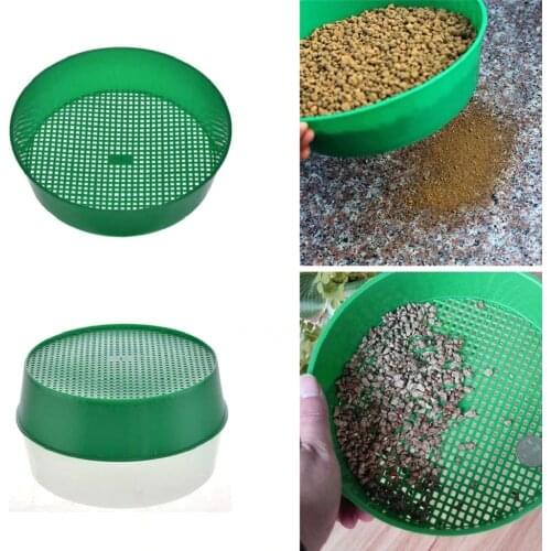 3mm MESH GARDENING COMPOST SIEVE RIDDLE 21CM DIA. GARDEN TOOL