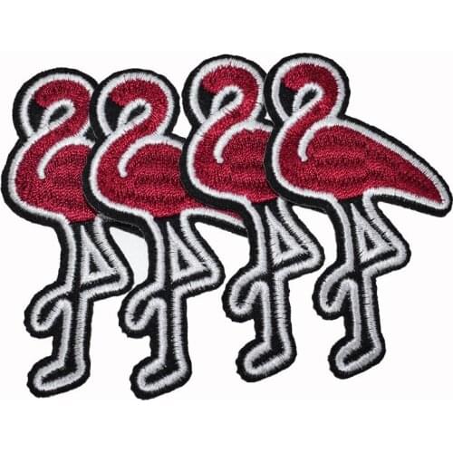 5Pcs Bird Pattern Iron On Patches For Clothing Embroidery Patch Badge Stickers DIY Accessories