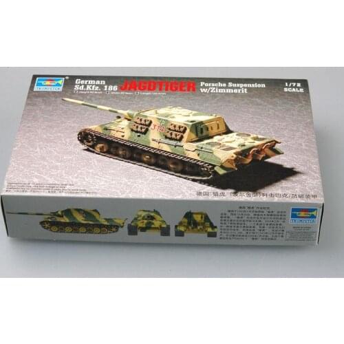 Trumpeter 1/72 07294 Germany Sd.Kfz. 186 JagdTiger W/Zimmerit