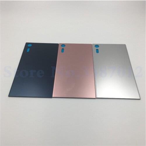 Battery Back Cover For Sony Xperia XZ F8332 F8331 Rear Battery Door Back Cover Housing Replacement Parts With Logo