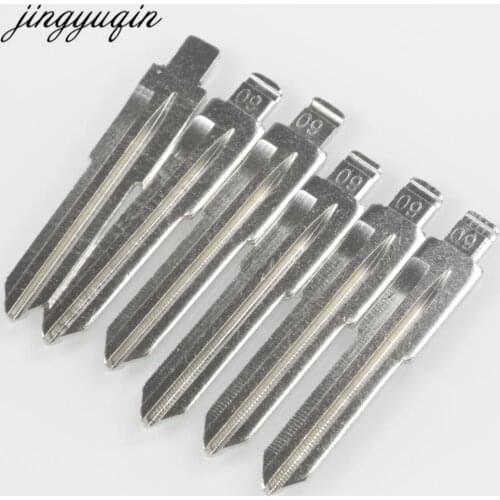 Jingyuqin 15pcs/lot #09 Key Blade Blank for Mazda Vitz Car Key Replacement