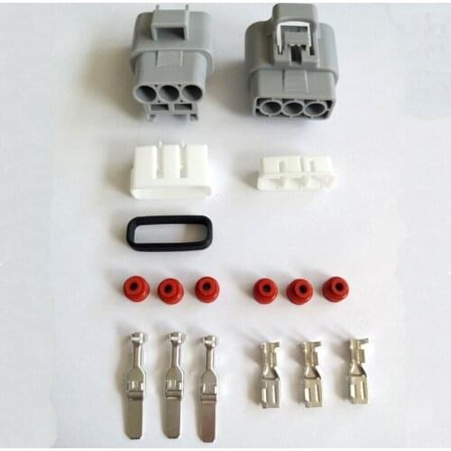 1PC 3 Pin DJ7031Y-4.8 Automotive Electronic Fan Plug Controller Motor Plug Connector