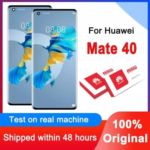 100% Original 6.5'' LCD Replacement For Huawei Mate 40 OLED Display Touch Screen Digitizer Assembly For Huawei Mate40 OCE-AN10