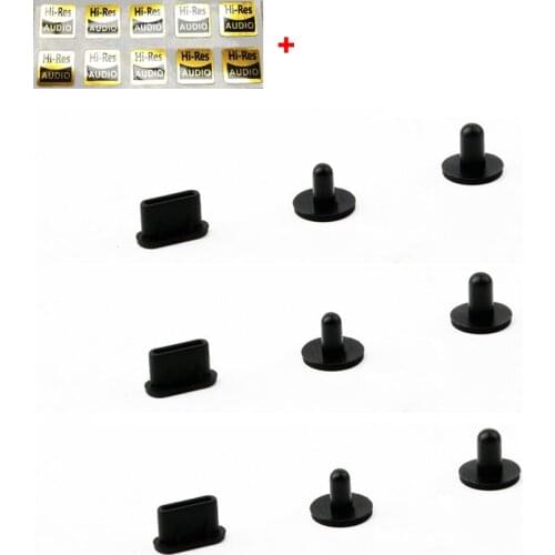 3Sets Dust Plug for SHANLING M3X / Lotoo Paw Gold Touch / SONY Walkman NW-ZX500 ZX505 ZX507 / Paw 6000 3.5MM 4.4MM Type C Jack