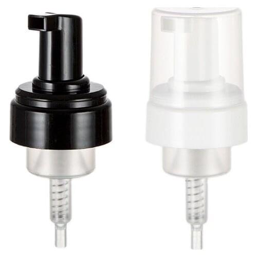 42/410 43/410 black/white plastic foaming pump plastic press pump hand wash cleanser facial cleaning skin care packing