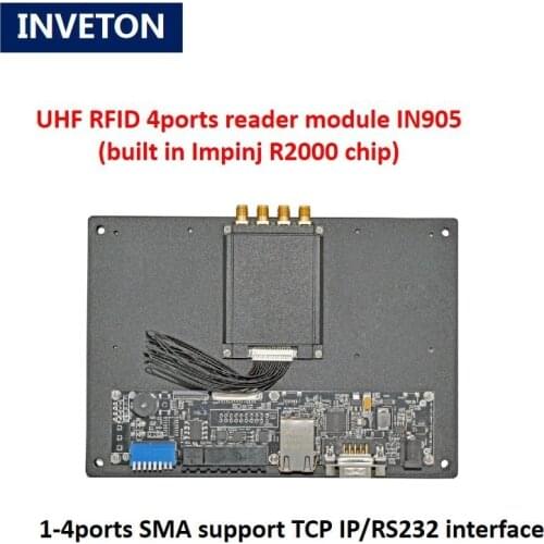 865~928MHz 4ports OEM Embedded Long Range RFID Reader Module Impinj R2000 Reader for Inventory Management