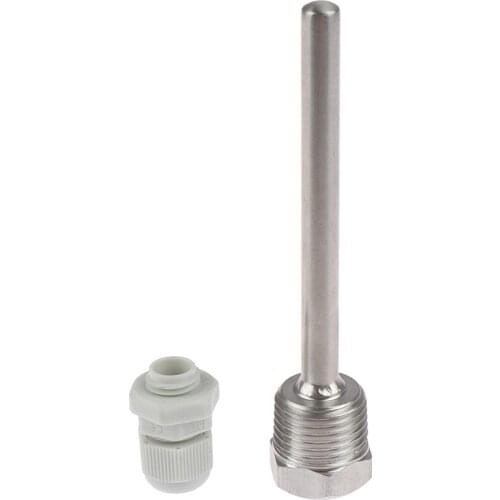 8MM Temperature Sensor Stainless Steel Probe Water Tank Shell Solar Parts