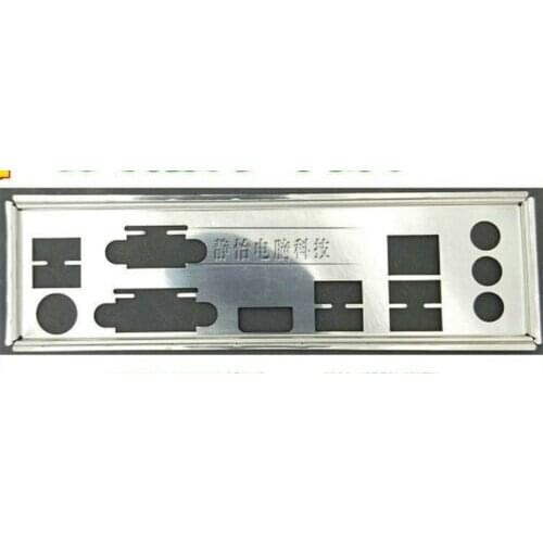 IO I/O Shield BackPlate Blende Bracket For GA-B85M-DS3H GA-Z77-HD3 H61M-USB3H