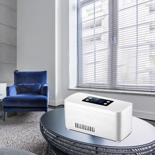 LED Screen Car Travel Refrigerated Medicine Box Small Portable Insulin Refrigerated Drug cap Movable Powerful Small Refrigerator