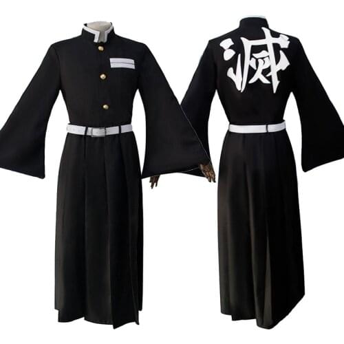 Anime Demon Slayer Kisatsutai Team Uniform Set Kimetsu no Yaiba Tokitou Muichirou Cosplay Costume Otaku Halloween Party Gifts