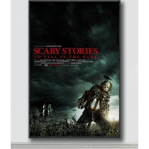 NJ164 Scary Stories to Tell in the Dark Movie 3 Silk Posters and Prints wall art Art Poster Home Decor