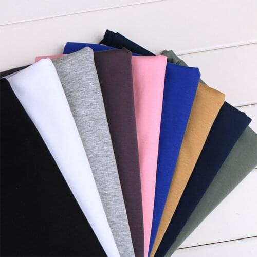 New Arrival By Meter 80S mercerized cotton Fabric for DIY Sewing summer T-shirt Cotton Material